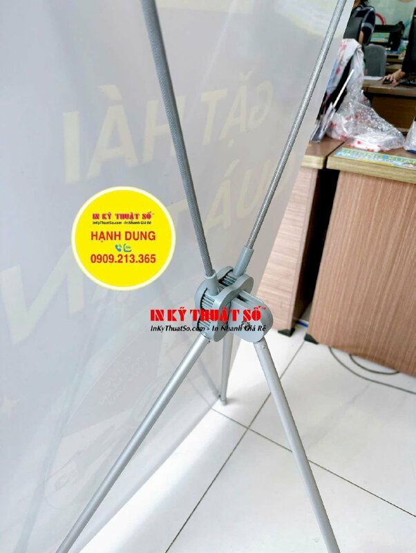 Combo Poster 80cm x 180cm &amp; Standee cao cấp tăng đơ sự kiện nhà nông cho công ty cung cấp hạt giống ngô lai - INKTS2864