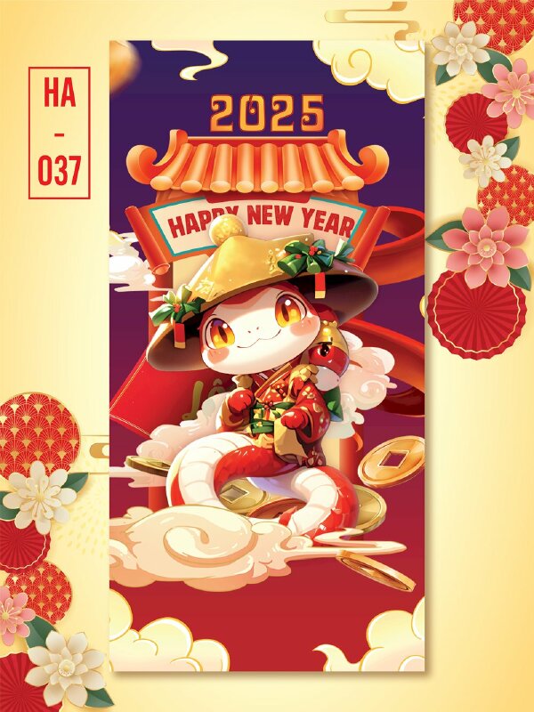 Bao lì xì màu hồng sticker Thỏ Mừng Tết Việt Hãy Lì Xì Cho Tớ - Mã PT40 - INKTS2496