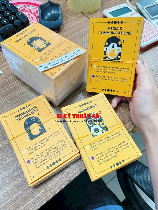 In tem nhân bánh Trung thu Đậu xanh Ngũ cốc, tem Decal giấy cán mờ, bế tem theo viền - INKTS1990