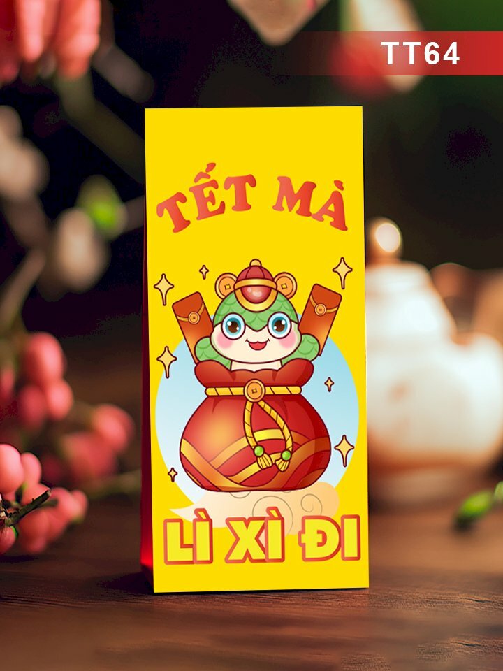 In lì xì doanh nghiệp Tết Sum Vầy - Mã TT62 - INKTS2679