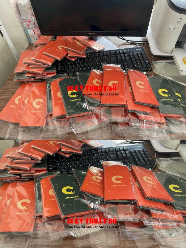 In bao lì xì doanh nghiệp in logo, phong bao lì xì công ty công nghệ, hàng gửi đi Mỹ từ TPHCM - INKTS3001