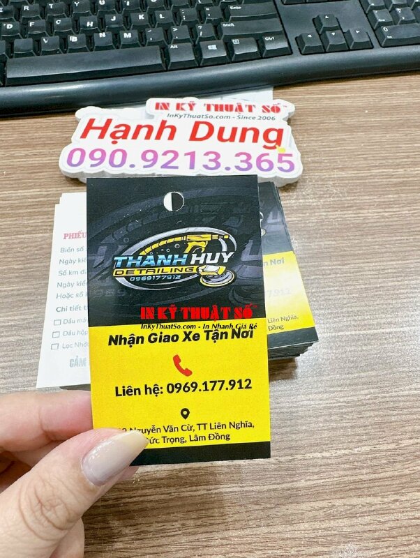 In thẻ tên thành viên tham dự sự kiện Khóa đào tạo quản lý thực chiến doanh nghiệp, thẻ giấy bảng tên - INKTS1750