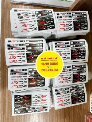 In Sticker dán theo yêu cầu làm quà tặng sản phẩm linh kiện, set Sticker Pack style thương hiệu - INKTS1601
