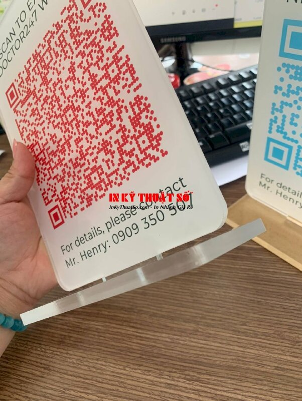 In tem kim loại gắn máy nhuộm dệt nhập khẩu Hàn Quốc - INKTS1685