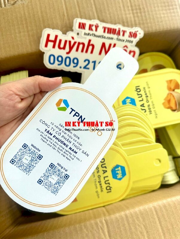 In tag treo quả dưa lưới, tem dưa lưới, tem treo trái dưa lưới - INKTS2827