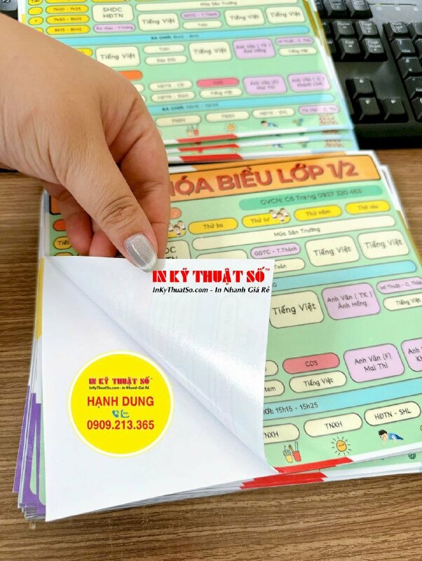 In tem phụ dán nhãn mỹ phẩm nhập khẩu, tem Decal sữa in mực dầu, cán bóng, bế theo viền - INKTS2653