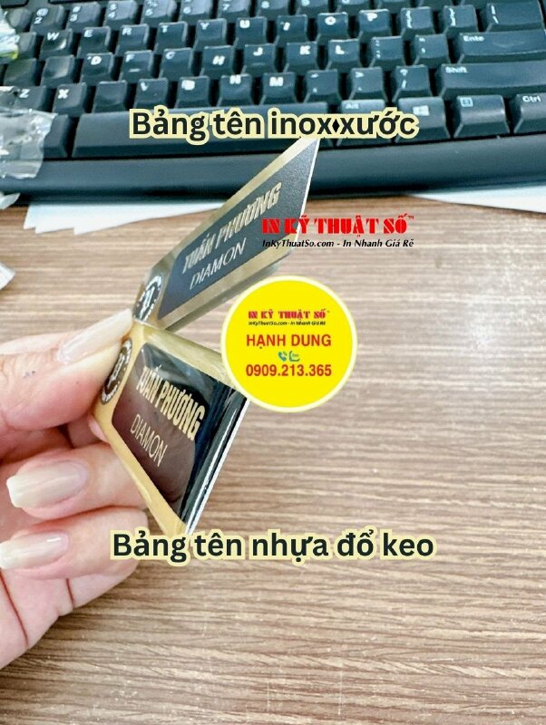 In Decal nhựa sữa, in tem nhãn kỹ thuật số, bế Demi-cut số lượng lớn, hàng gửi đi nước ngoài từ TPHCM - INKTS1737