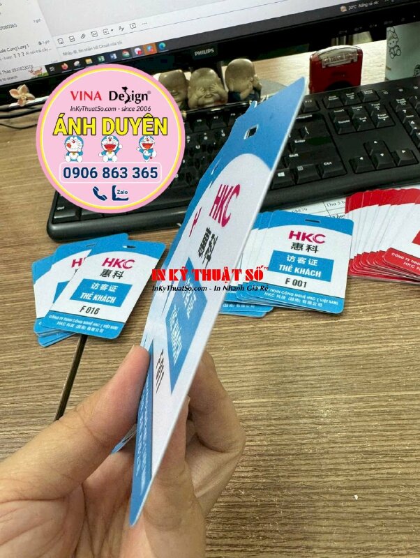Làm bảng hiệu cty tư vấn xây dựng và phát triển thương mại, bảng hiệu Mica in UV ngược - INKTS1925