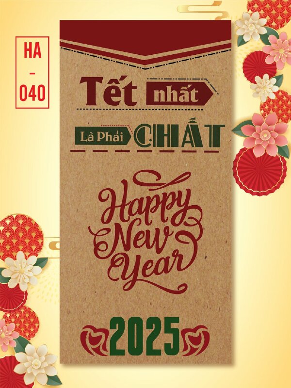 Thiết kế bao lì xì Múa Rồng Xuân Như Ý - Mã HC100 - INKTS2597
