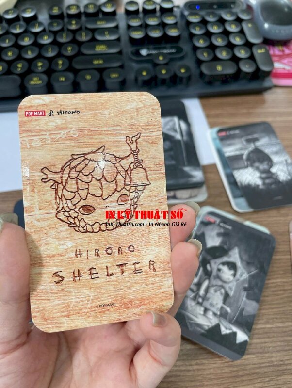 In tem logo tròn dán hộp bánh cho tiệm bánh ngọt Bakery, in tem Decal sữa tròn đường kính 5cm - INKTS1986