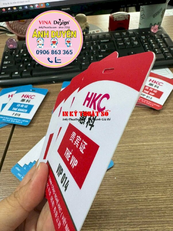 Làm bảng hiệu cty tư vấn xây dựng và phát triển thương mại, bảng hiệu Mica in UV ngược - INKTS1925