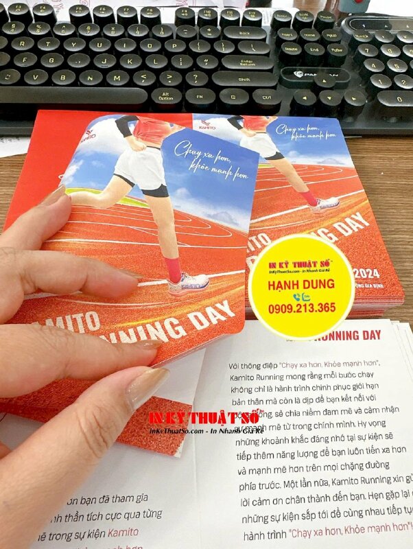 In thư ngỏ gửi khách hàng, cộng đồng, chương trình về sự kiện Running Day cho thương hiệu thể thao - INKTS2987