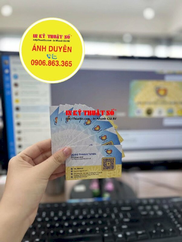 In chữ lên thẻ nhựa mỏng, card nhựa Best Choice, Best Seller - INKTS1780