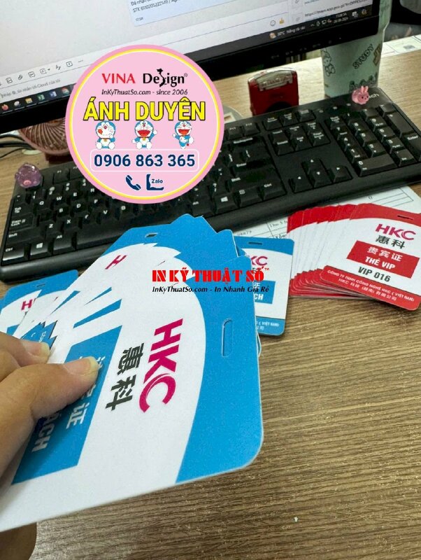 Làm bảng hiệu cty tư vấn xây dựng và phát triển thương mại, bảng hiệu Mica in UV ngược - INKTS1925
