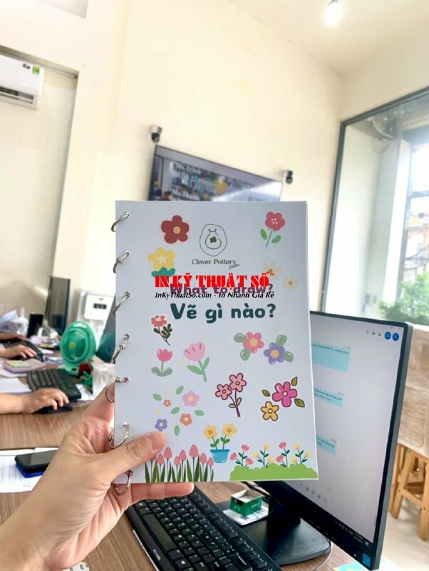 In tem nhân bánh Trung thu vị đậu xanh, nhãn bánh Trung thu hình tròn Decal sữa, có bế - INKTS1887