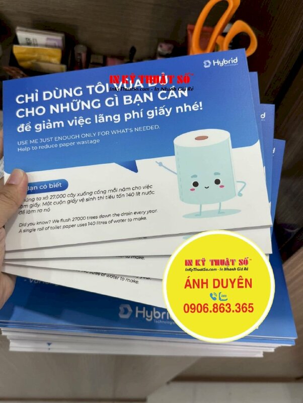 In Decal dán kính 2 mặt thông tin hướng dẫn thi công bắn keo chà ron gạch - INKTS1646