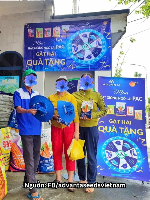 Combo Poster 80cm x 180cm &amp; Standee cao cấp tăng đơ sự kiện nhà nông cho công ty cung cấp hạt giống ngô lai - INKTS2864