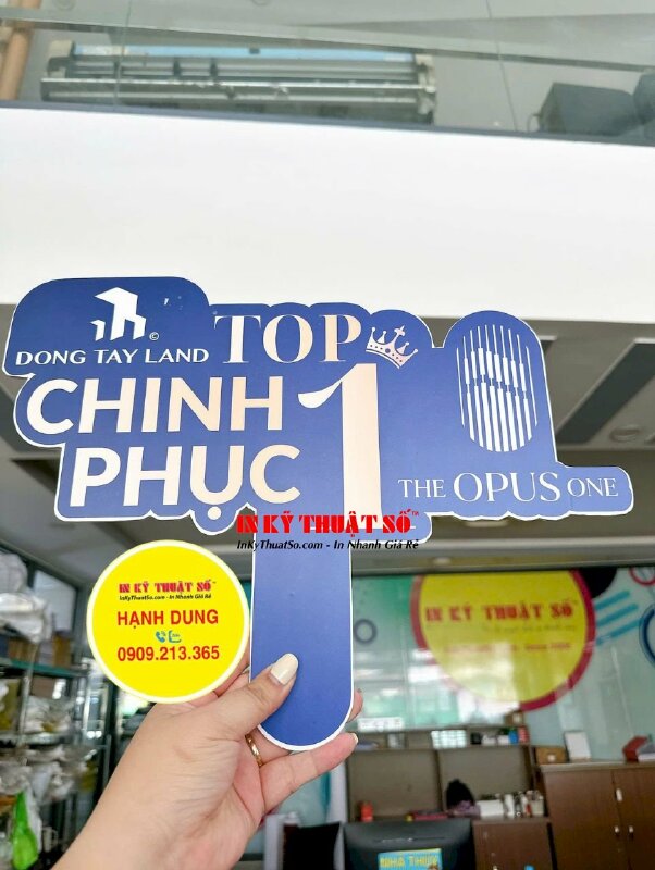 In lên Mica trong theo yêu cầu, cắt CNC tấm Mica theo hình làm mô hình - INKTS1946