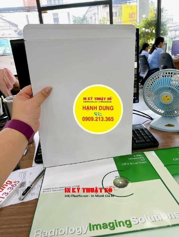 In brochure tờ gập giới thiệu tổng mặt bằng khu dự án bất động sản - INKTS1623