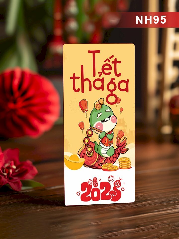 Lì xì tết đẹp Thần Tài Đỉnh Vàng Chúc Mừng Năm Mới - Mã PT74 - INKTS2530