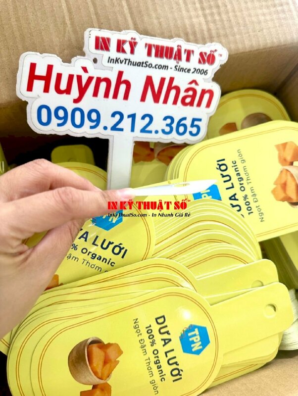 In tag treo quả dưa lưới, tem dưa lưới, tem treo trái dưa lưới - INKTS2827
