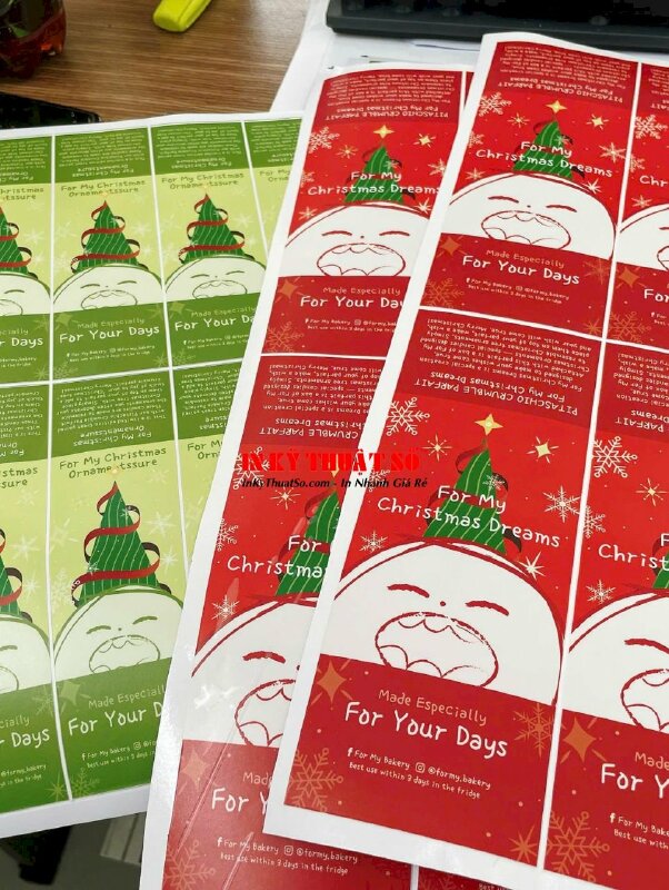 In tem Decal sữa dán hộp bánh ngọt mica trong cho tiệm bánh ngọt Bakery - INKTS2900