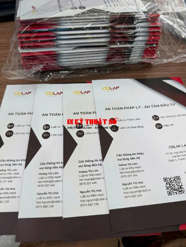 In quyển Sổ tay pháp lý cho công ty luật, in sổ tay khổ A5 giấy C200 gsm, cán màng mờ - INKTS2915