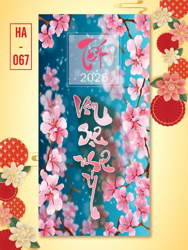 In bao lì xì màu xanh lá cây Chúc Mừng Năm Mới - Mã TT26 - INKTS2624