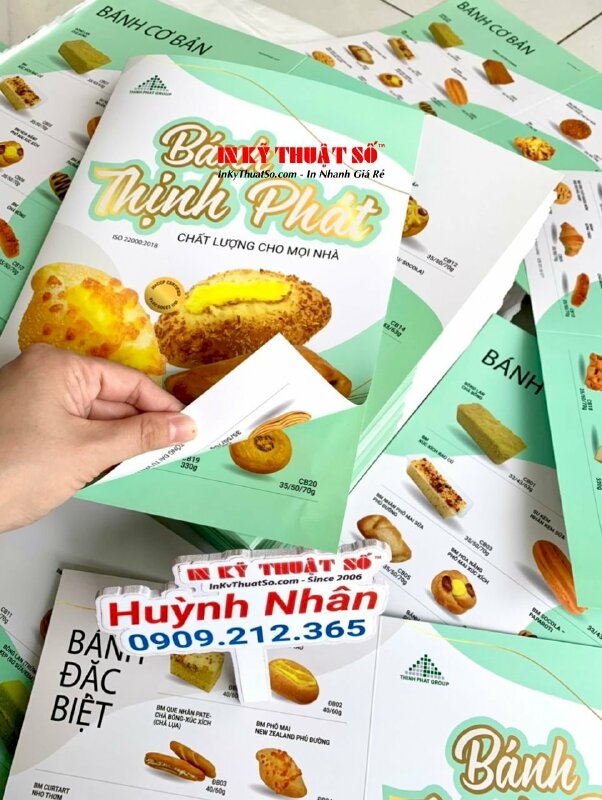 Làm phiếu nhắc bảo dưỡng cho gara auto xe hơi, gửi hàng đi Bình Dương từ TPHCM - INKTS1606
