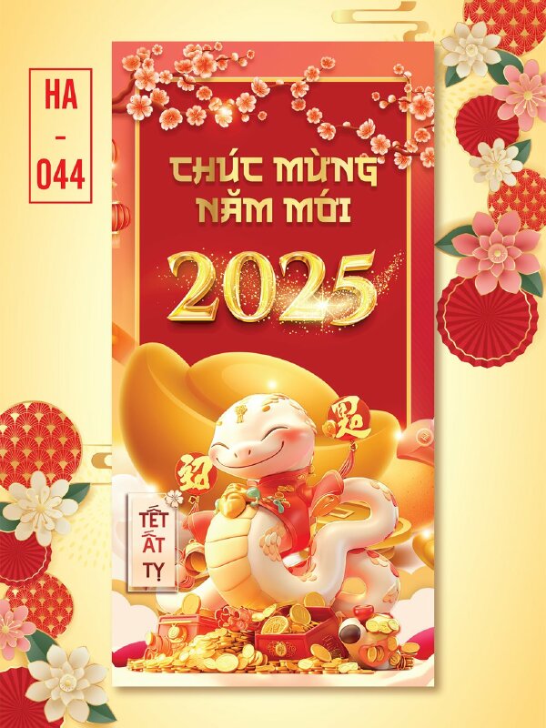 In bao lì xì truyền thống Xuân Đến Rồi Xõa Thôi - Mã HA042 - INKTS2601