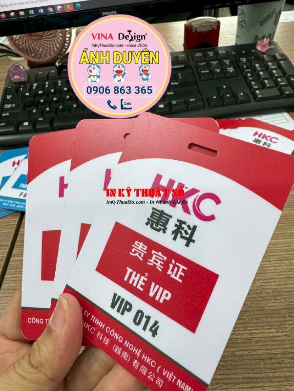 Làm bảng hiệu cty tư vấn xây dựng và phát triển thương mại, bảng hiệu Mica in UV ngược - INKTS1925