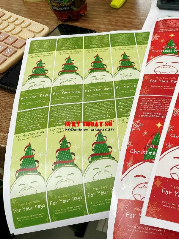 In tem Decal sữa dán hộp bánh ngọt mica trong cho tiệm bánh ngọt Bakery - INKTS2900