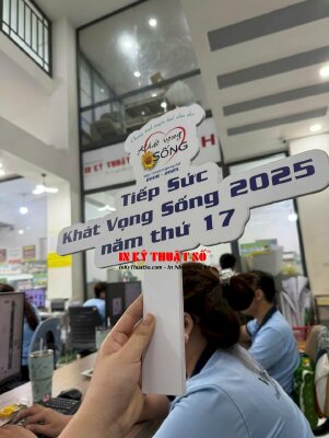 Bảng cầm tay Chương trình truyền hình nhân đạo Khát Vọng sống - INKTS3009