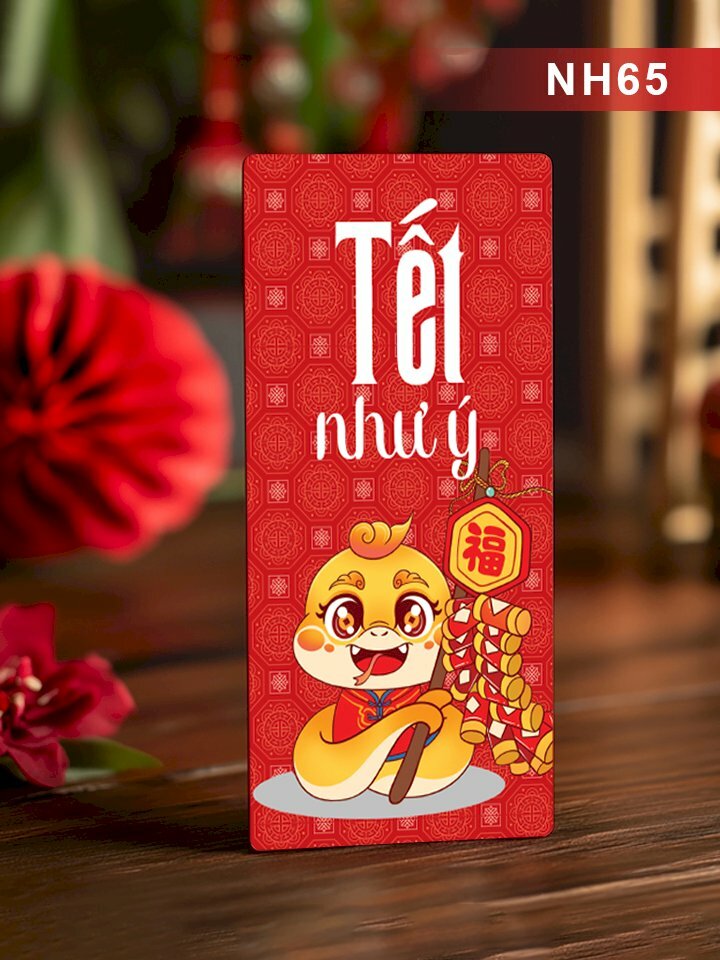Bao lì xì giá rẻ in theo yêu cầu - Mã PT44 - INKTS2500