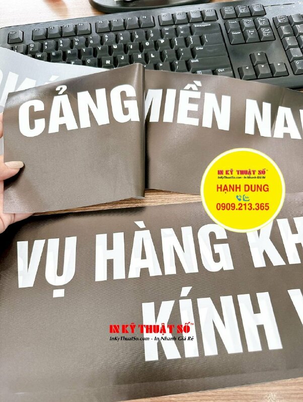 In cuốn voucher làm nail gift certificate phiếu quà tặng, hàng gửi đi Hawaii Mỹ từ TPHCM - INKTS1649