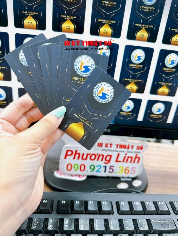 In UV DTF logo nhãn hiệu cafe, nhãn hiệu công ty in - INKTS1688