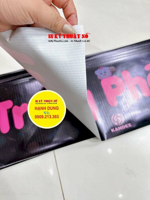 In folder mini, vỏ túi giấy đựng voucher quà tặng - INKTS1594