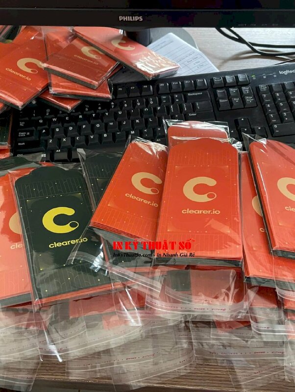 In bao lì xì doanh nghiệp in logo, phong bao lì xì công ty công nghệ, hàng gửi đi Mỹ từ TPHCM - INKTS3001