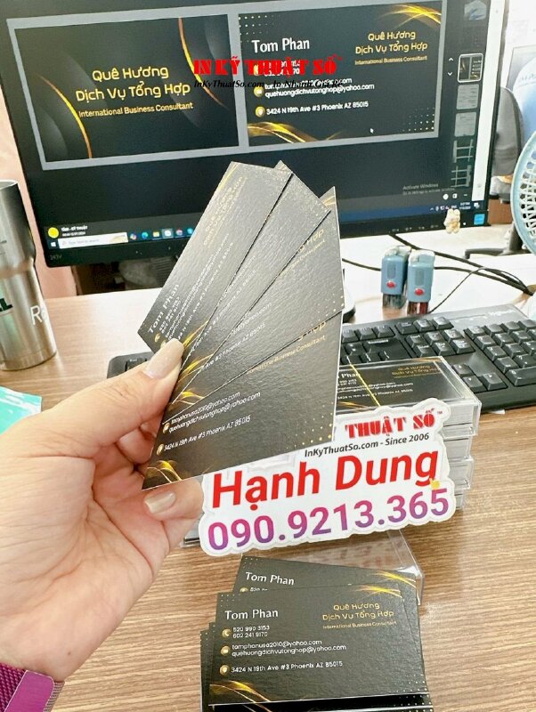 In trên giấy Decal làm tem niêm phong hộp giấy đóng hàng, gói hàng, hướng dẫn khui hàng - INKTS1665