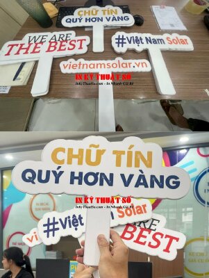 In hashtag cầm tay công ty lắp đặt điện mặt trời cho doanh nghiệp, nhà xưởng, hộ gia đình - INKTS1690