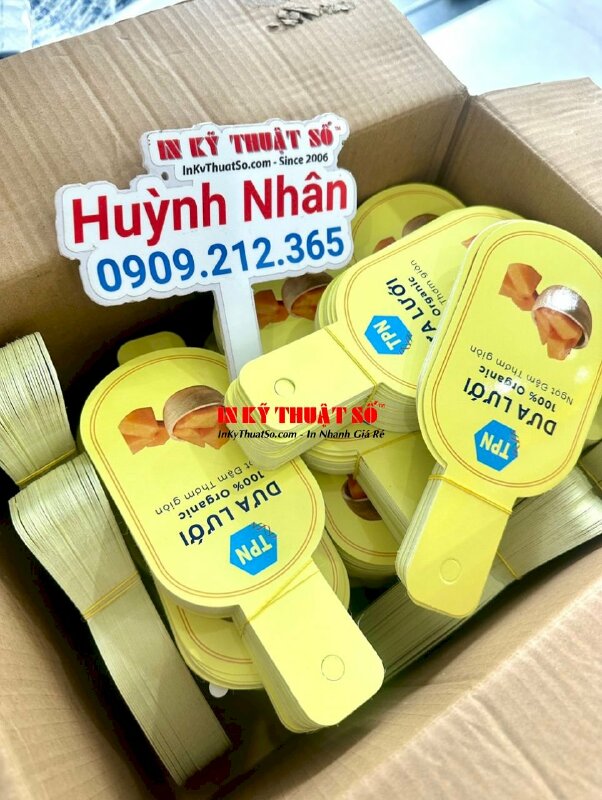 In tag treo quả dưa lưới, tem dưa lưới, tem treo trái dưa lưới - INKTS2827