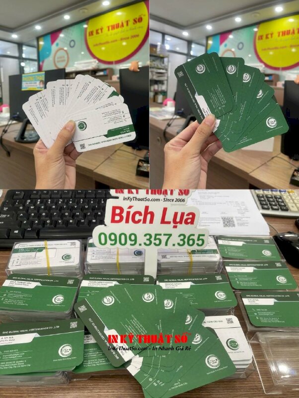In thẻ Membership Card, thẻ thành viên câu lạc bộ Golf doanh nhân - INKTS1867