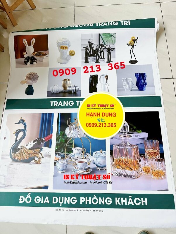In fomex mô hình ly trà sữa, in PP dán formex cắt CNC theo hình - INKTS1673