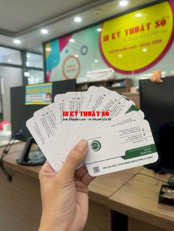 In thẻ Membership Card, thẻ thành viên câu lạc bộ Golf doanh nhân - INKTS1867