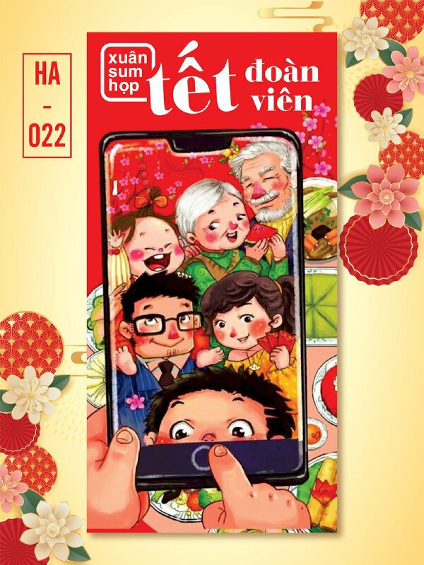 In bao lì xì giá sỉ Tết 2025 gắn logo doanh nghiệp - Mã PT25 - INKTS2481