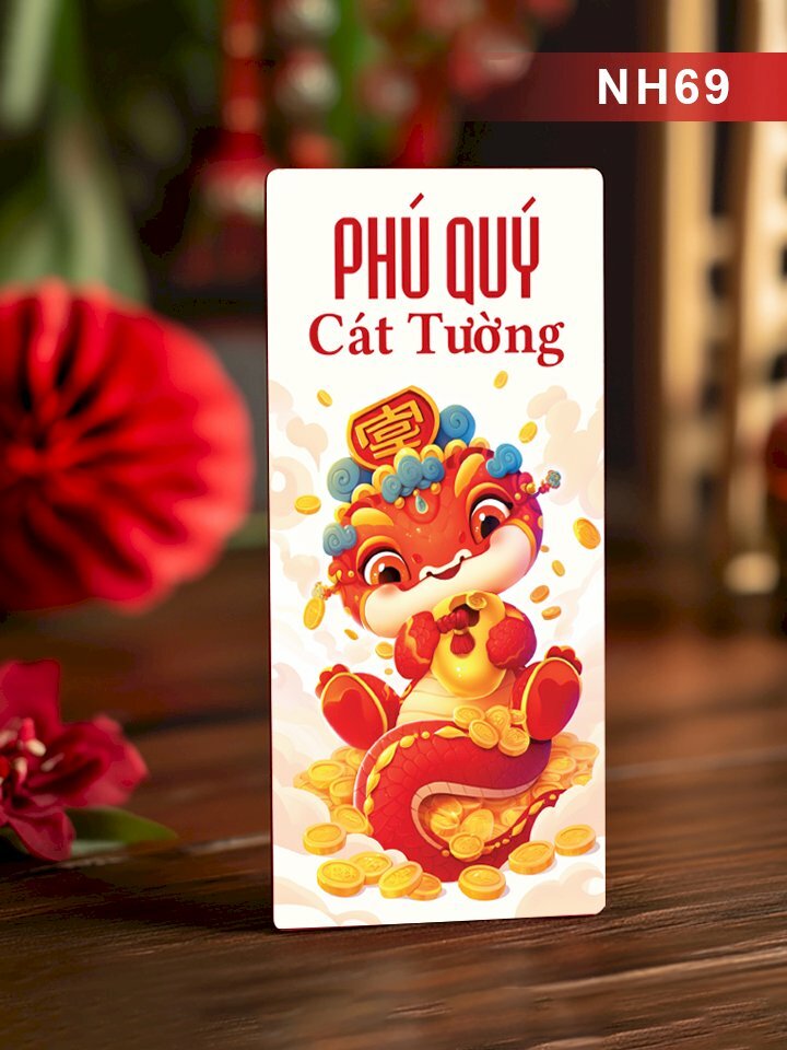 Thiết kế bao lì xì đẹp Tết Sum Vầy - Mã PT48 - INKTS2504