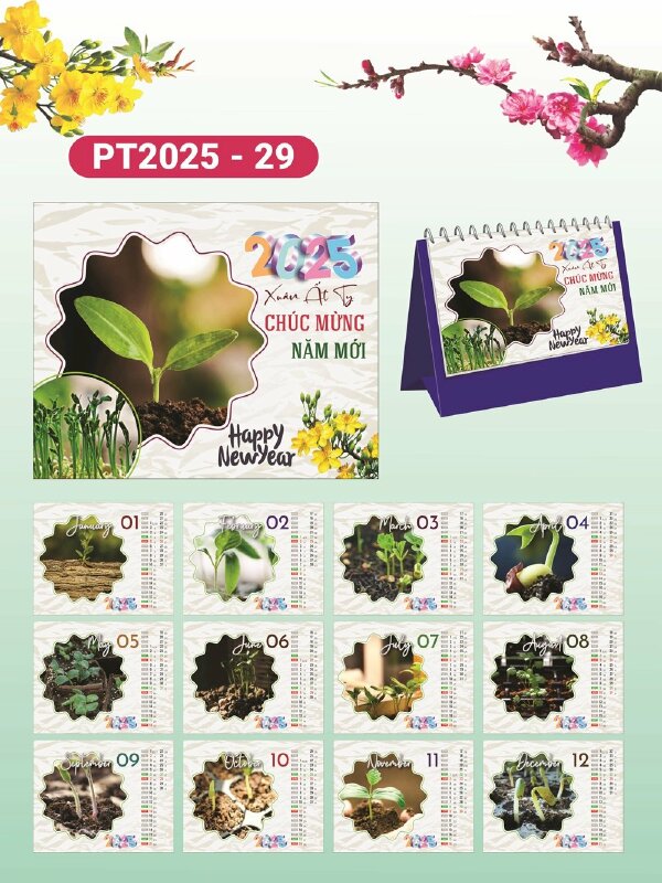In folder bìa kẹp hồ sơ trường mầm non, Folder đựng giấy tờ A4, có 1 tay gấp - INKTS2154