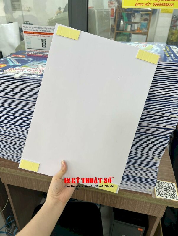 In Poster A2 khổ lớn treo kệ Standee khung gỗ chữ A, poster film, poster kịch nói - INKTS2777