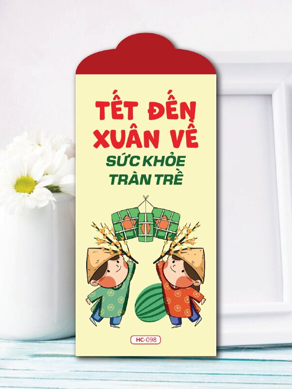 In bao lì xì đẹp độc lạ Chúc Mừng Năm Mới - Mã NH57 - INKTS2593