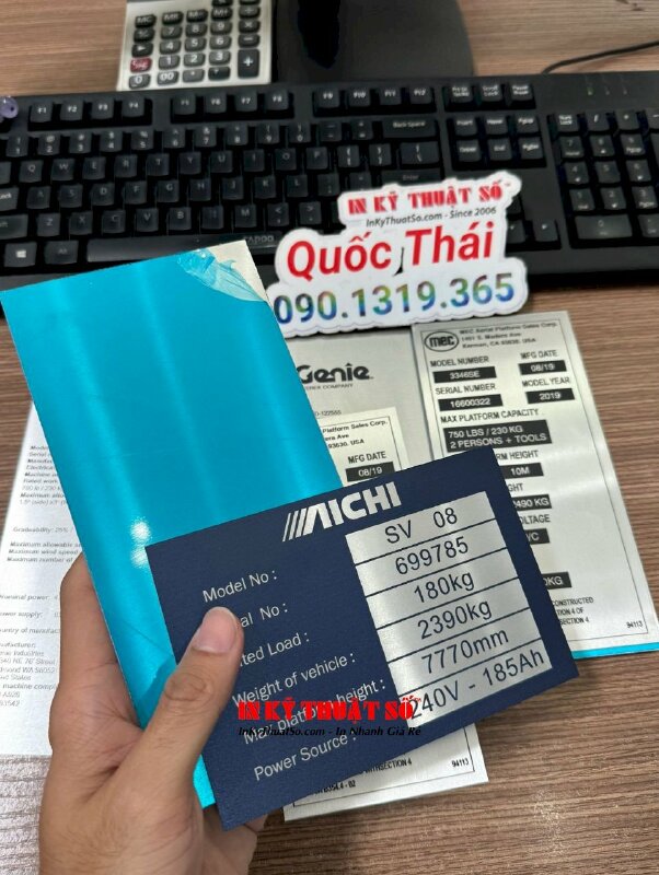 In card thank you, card welcome making yourself at home cho homestay, hàng gửi về Bảo Lộc từ TPHCM - INKTS1611